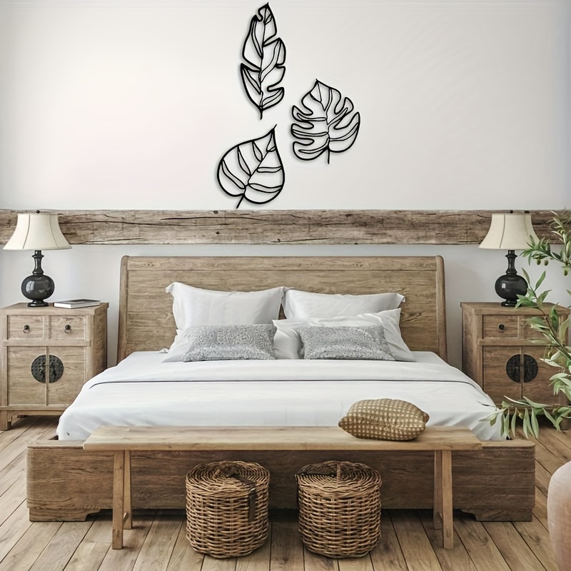 Leaf Metal Wall Art Flower Wall Decoration Home Decoration - Temu