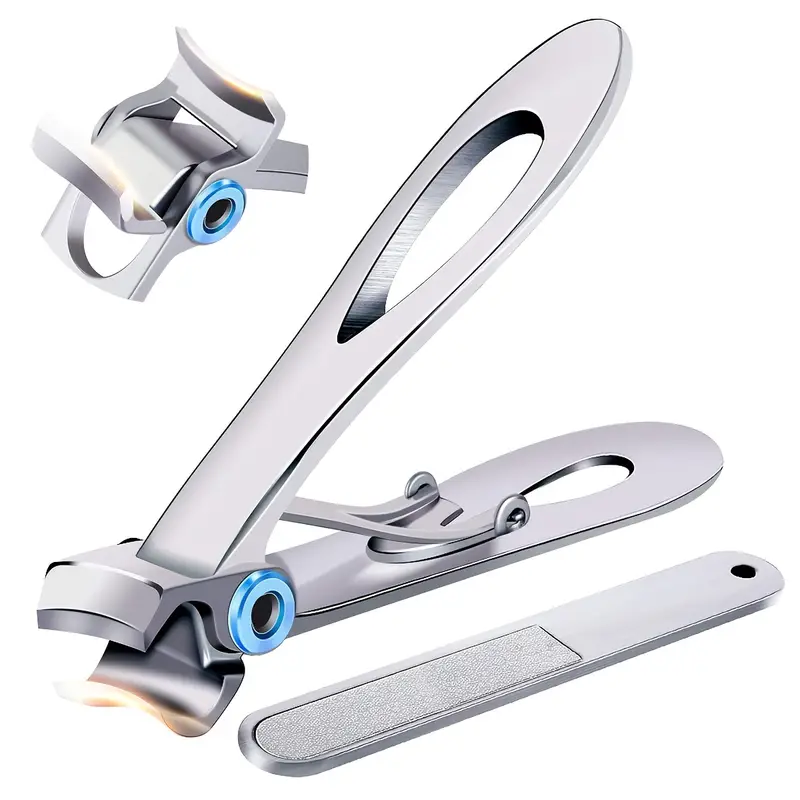 Thick Nail Clippers Wide Jaw Nail Cutter For Thick Toenail