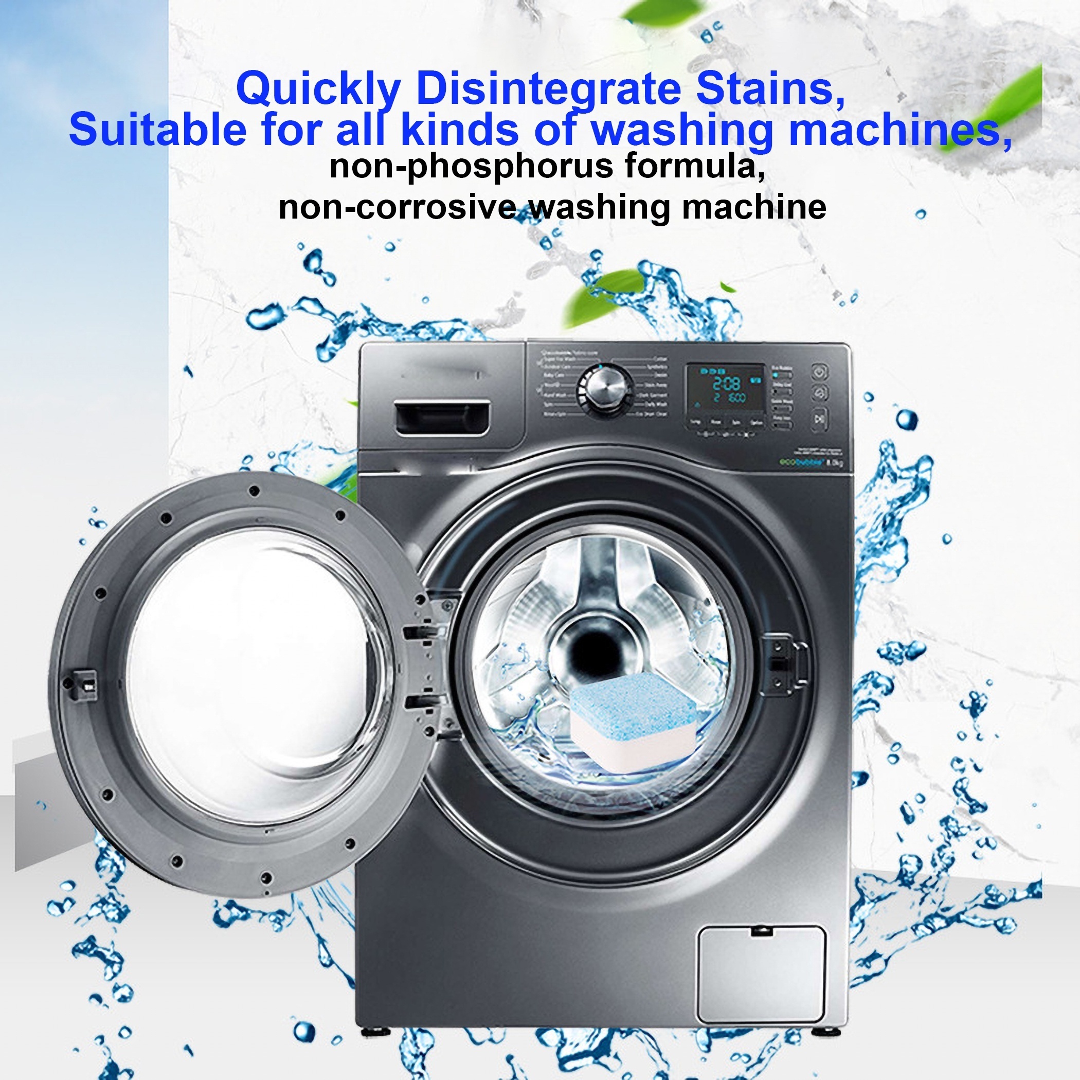 Washing Machine Cleaner Deep Washer Machine Cleaner Tablets - Temu