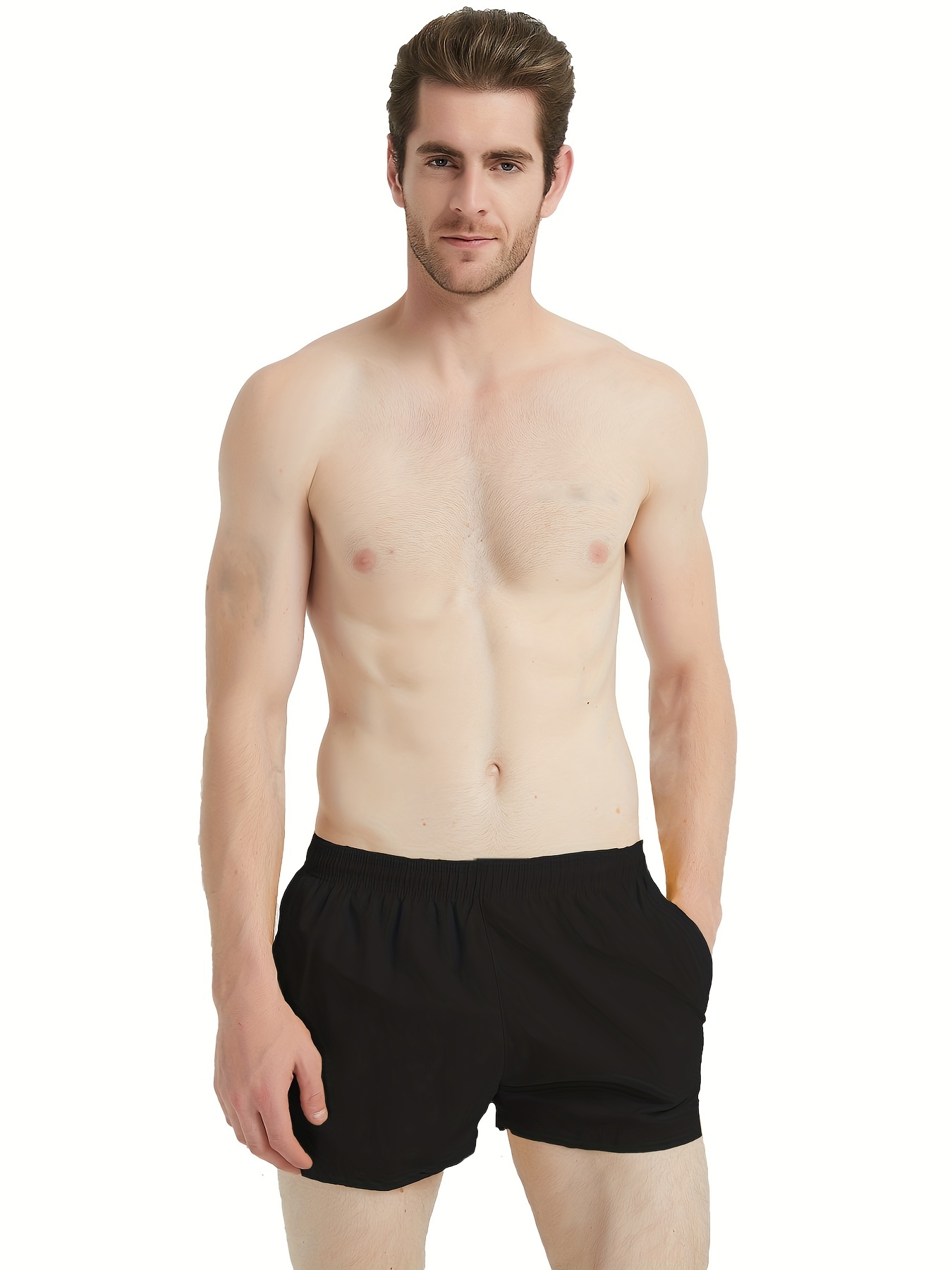 Donason Bañador Hombre Secado Rápido Bañadores de Natación Pantalones  Cortos de Baño para Hombres Shorts Deportivos para Correr con Forro de  Malla y Bolsillos: : Moda