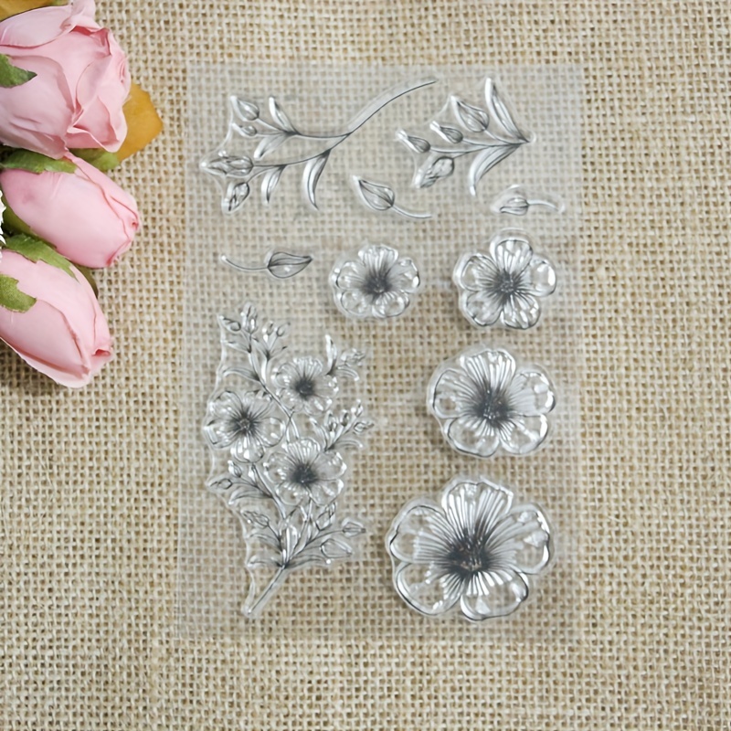 DIY Easy Flower Embroidery Card 