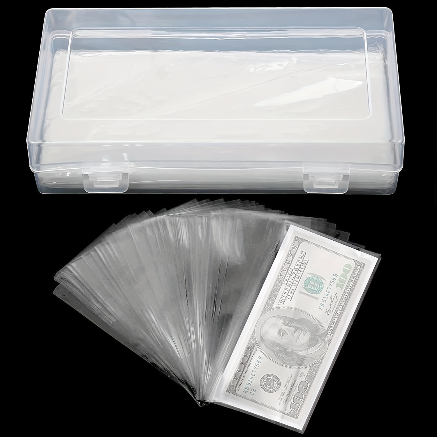 Boîte de rangement pour pièces de monnaie 100 pièces étui - Temu