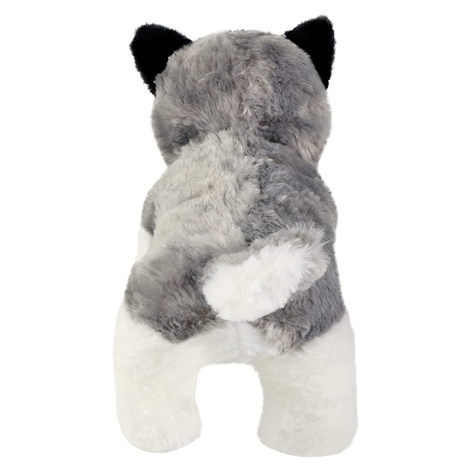 Lifelike Cute Husky Dog Plush Toys Soft Stuffed - Temu