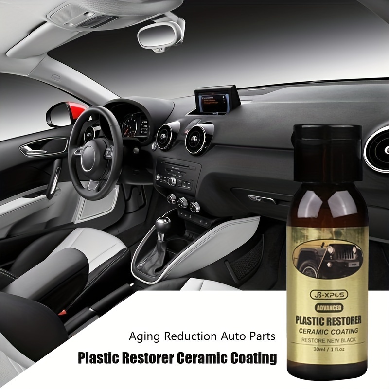 Ceramic Coating Trim Restore Repair Sun Damaged and Oxidized Surfaces