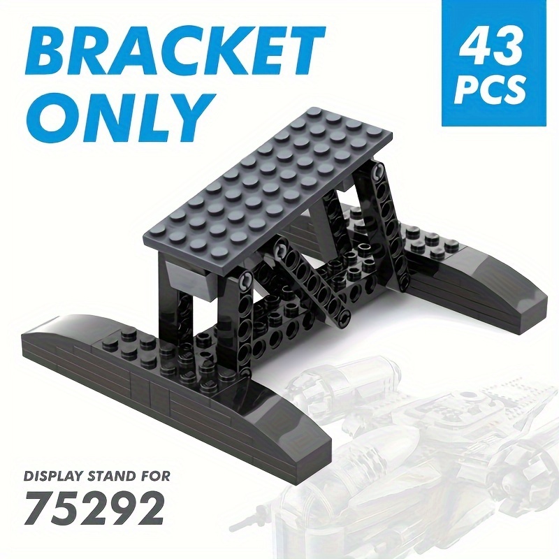 

Display Stand, Only Bracket For The Fighter, Compatible For 75292 Building Blocks, Bricks Diy Toys