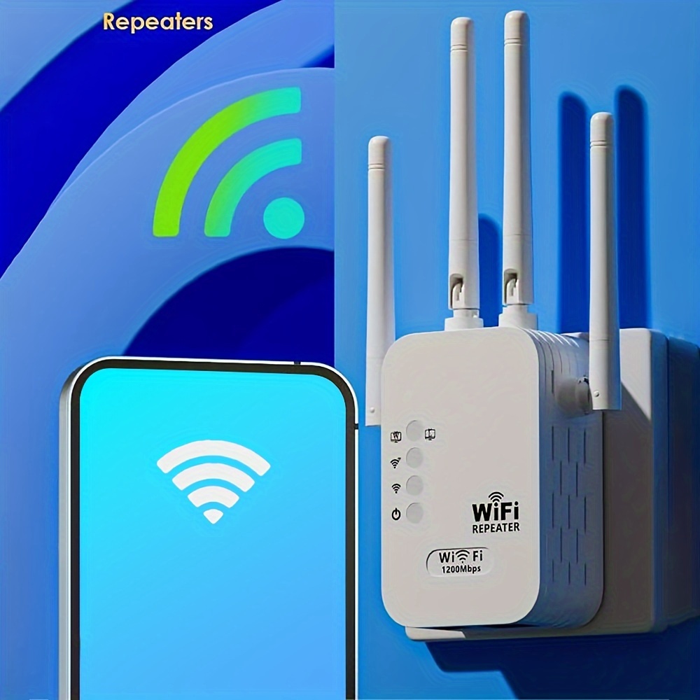 TP-Link | AC1200 WiFi Range Extender | Up to 1200Mbps | Dual Band WiFi  Extender, Repeater, Wifi Signal Booster, Access Point| Easy Set-Up |  Extends