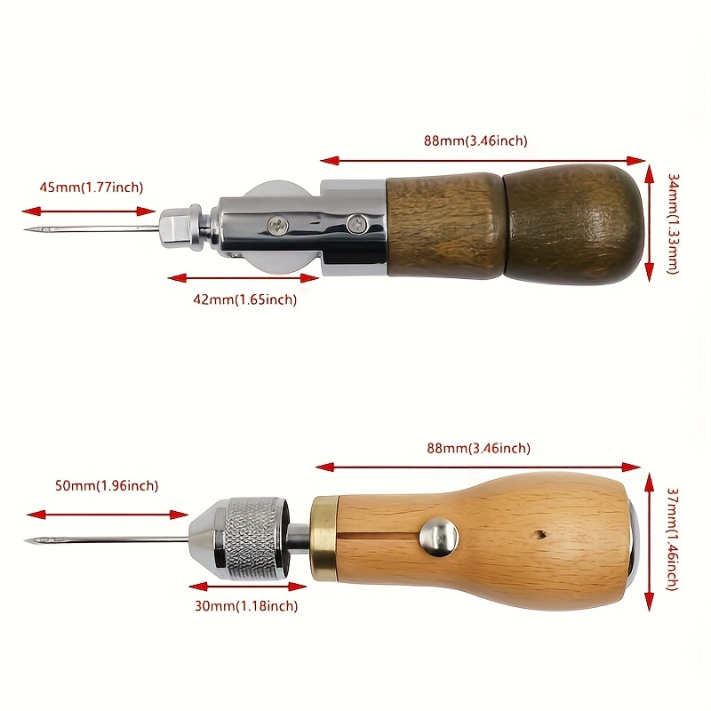 Leather Sewing Awl Thread Hand Sewing Machine Speedy Lock Stitcher Thread  Needles DIY Craft Shoemaker Canvas Repair Tools