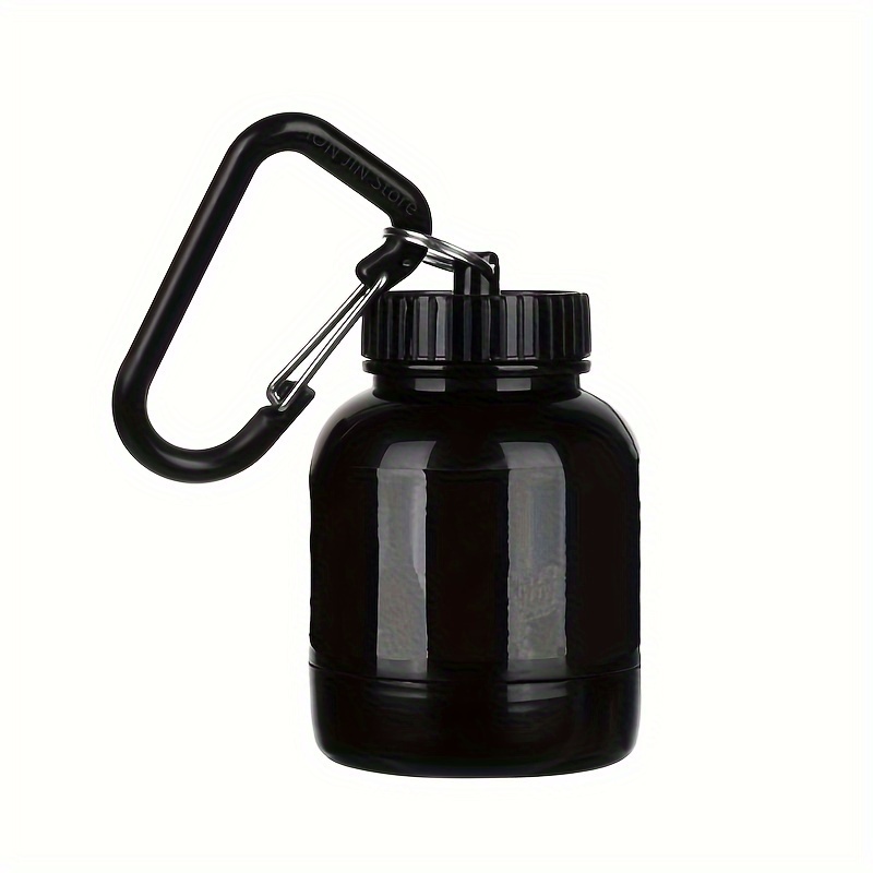 Protein Powder Medicine Bottle Mini Portable Cup Keychain - Temu