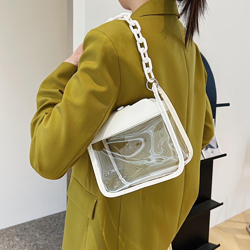 See thru clearance crossbody bag