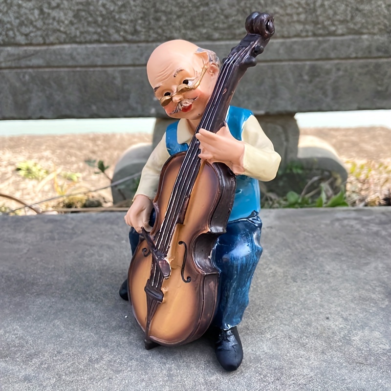 Figurine violoncelliste homme - Cadeau violoncelliste !