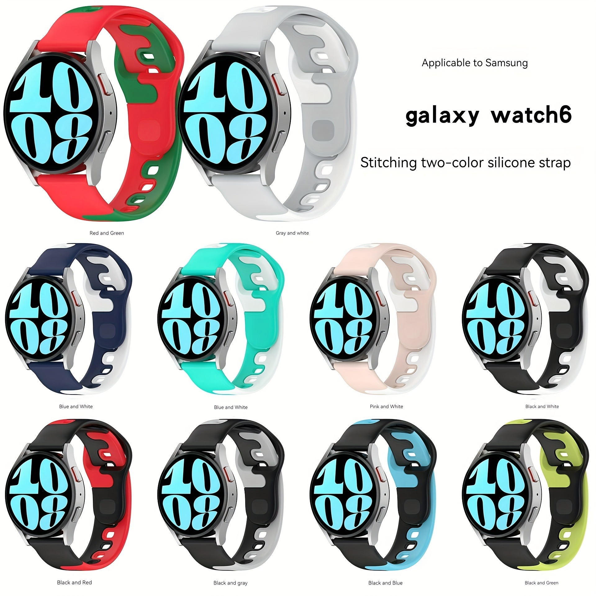 Correa para el Xiaomi Watch S1 Active / Watch Color 2 46mm, de Silicona  Texturizada y Ajustable - azul - Spain