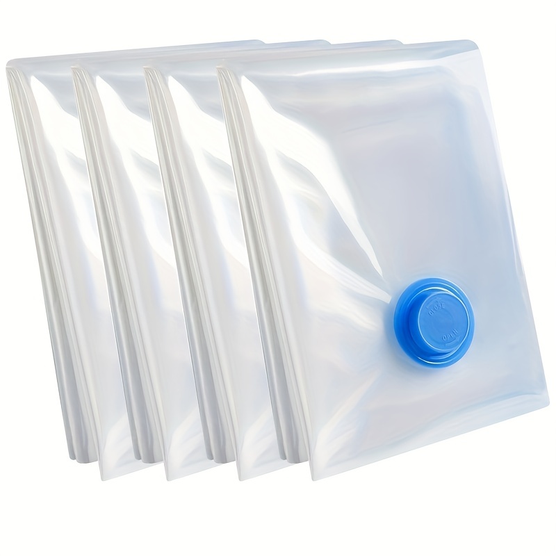 4pcs Bolsas Plástico Transparente Alta Calidad Bolsas - Temu
