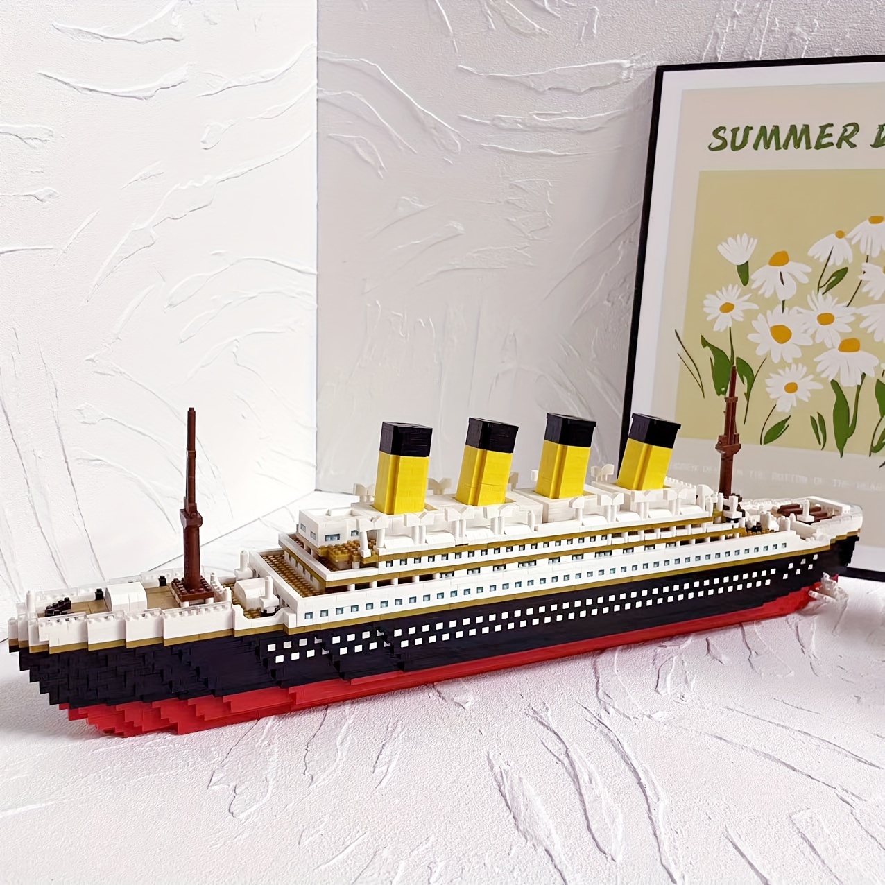 RMS Titanic Ship Boat 3D Puzzle in legno modello di costruzione giocattolo  taglio Laser legno Build Woodcraft Construction Kit regalo di compleanno 1