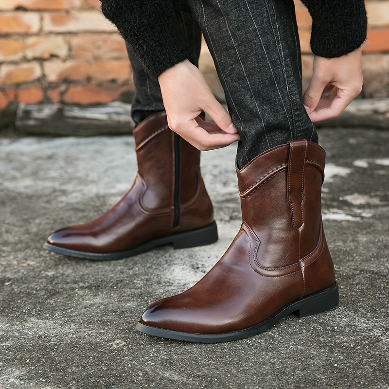 Plus Size Botas Montar Caballo Rodilla Hombres, Zapatos Cómodos,  Antideslizantes Duraderos Actividades Aire Libre Hombres - Calzado Hombre -  Temu