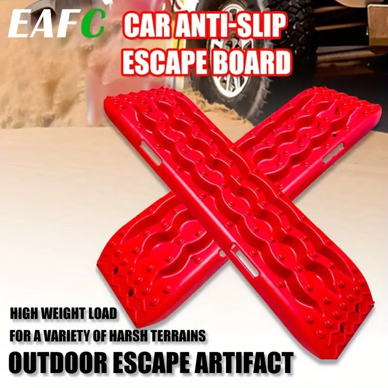 Car Tire Anti skid Pad Car Anti slip Escape Board Self - Temu Qatar