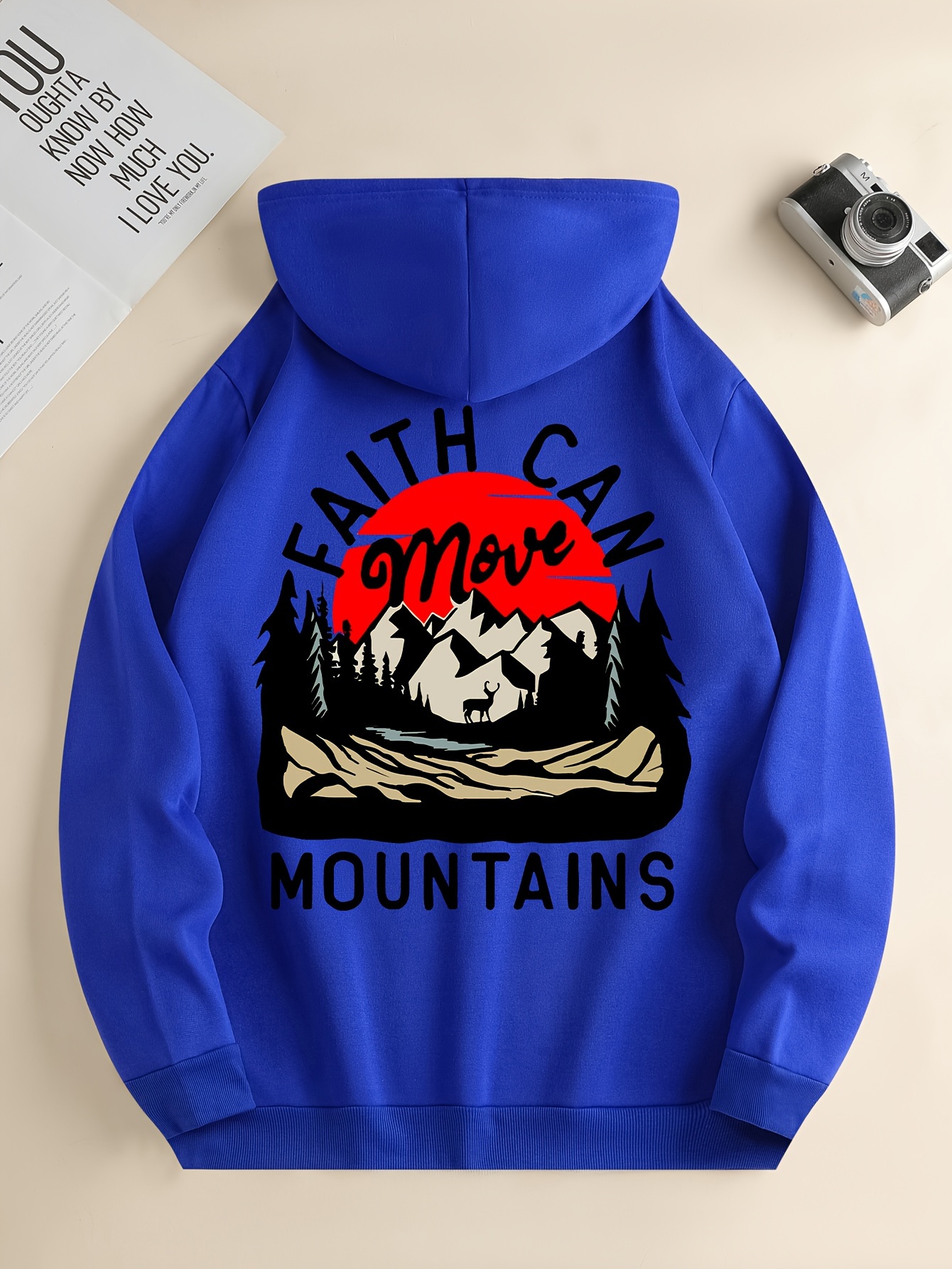 Mountain discount graphic hoodie