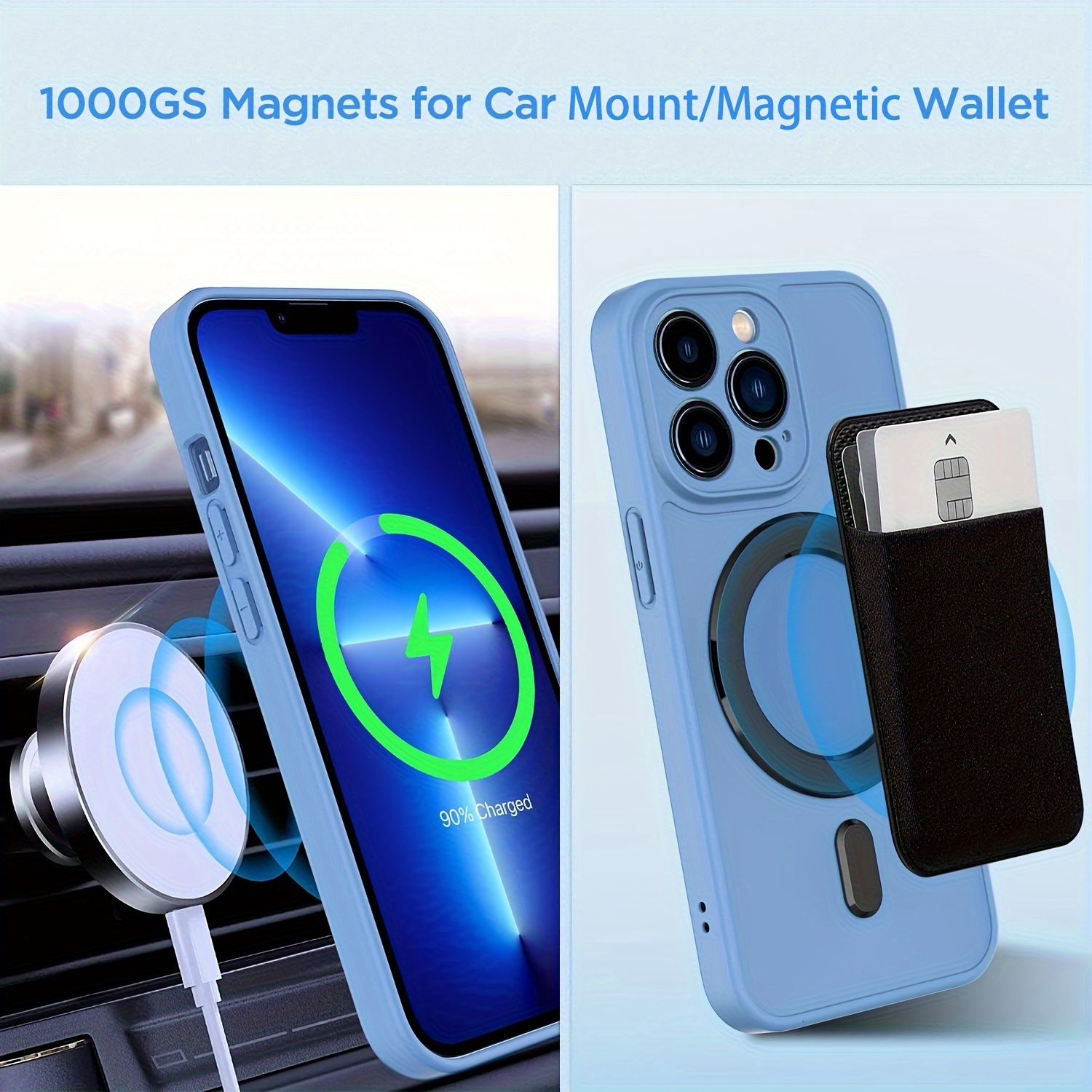 Universal Magnetic Sticker for Wireless Charging Devices