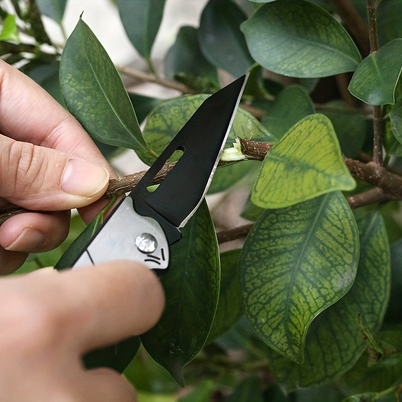 Grafting Knife Pruning Pocket Foldable Tree Fruit Cutting Budding Garden  Tool