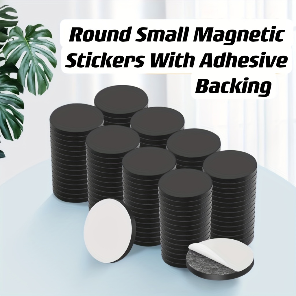 Selbstklebende Magnetstanzteile 650 Stück auf 5 Bögen, 15x15mm –  selbstklebend, Magnetplättchen klein, Magnetfolie Zuschnitte, stark haftend
