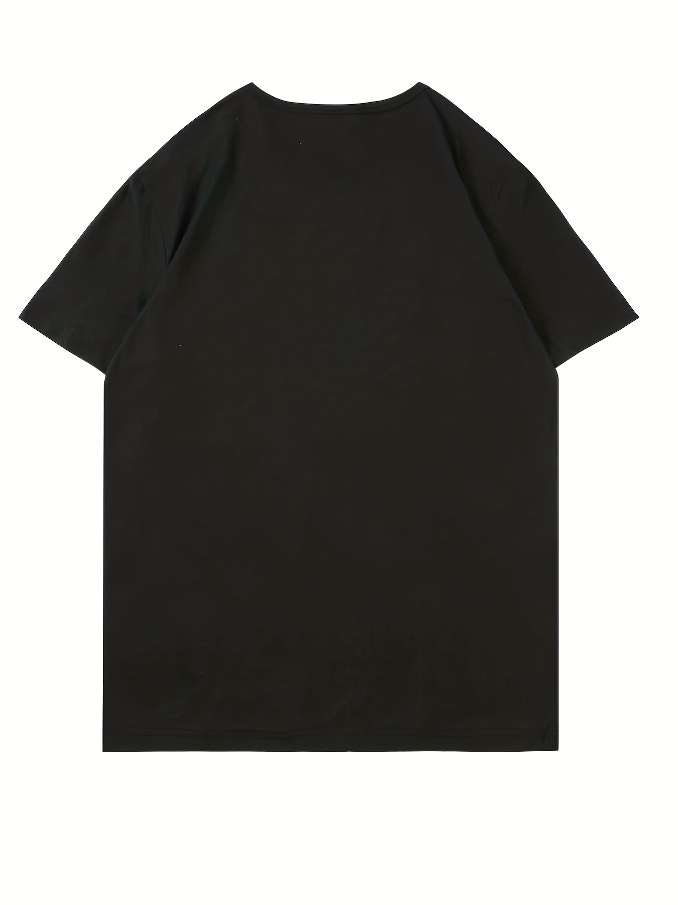 Women's Casual Solid Color Blank Short Sleeve T-Shirt - Round Neck Regular Fit Machine Washable Spring Summer Essential Versatile Top, Plain T Shirts for Ladies, Casual Attire, Minimalist Style, Smooth Texture
