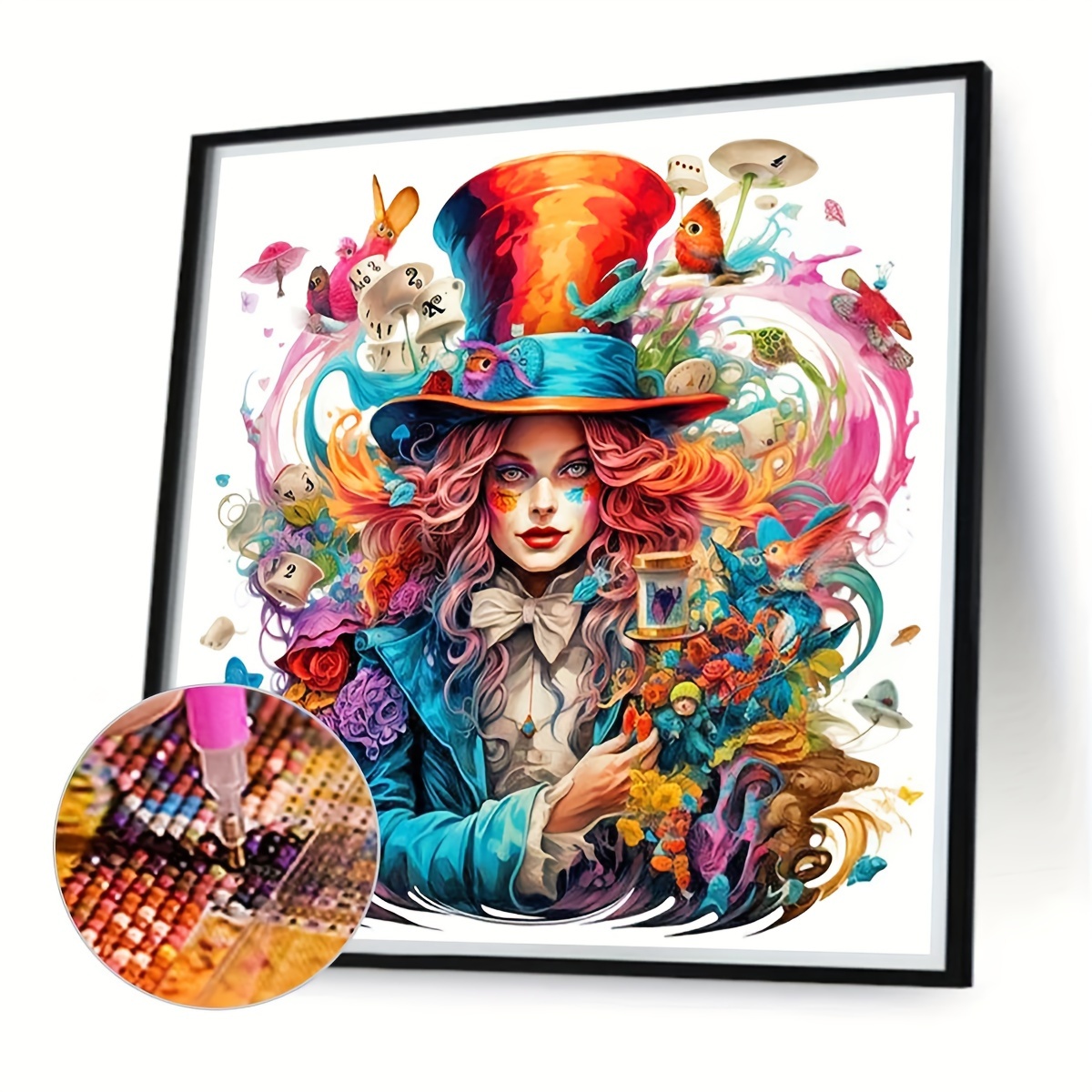 Alice in Wonderland Diamond Art Kit 15.7