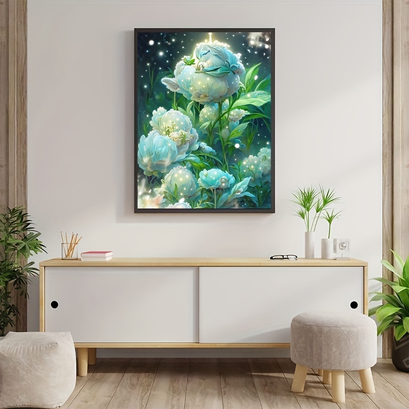 5d Diy Diamond Painting Kit Fantasy Roses Picture Full Round - Temu