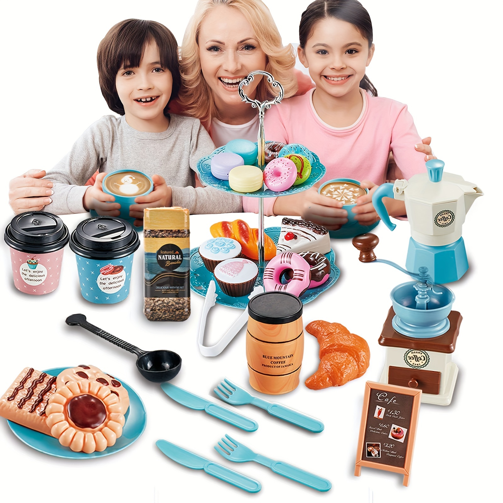 Ensemble De Faire Semblant De Thé Pour Filles, Ensemble De Cafetière 38  Pièces Et Ensemble De Desserts Alimentaires, Cuisine Pour Enfants, Jeu De  Simulation Pour Princesse Filles Garçons - Temu Canada