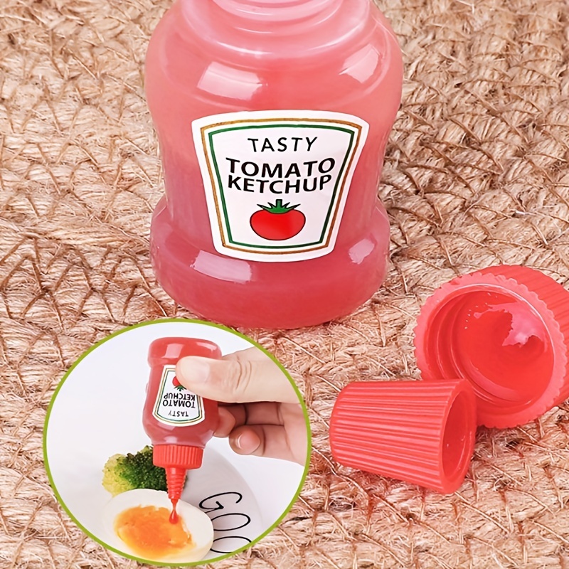 2pcs Condiment Squeeze Bottles Mini Squeeze Bottle Plastic Condiment  Squeeze Bottles With Squeeze Top Kitchen Oil Squirt Bottle Multifunctional  Sauce Bottles Sauce Squeeze Bottles For Sauces Salad Dressings Container  Kitchen Supplies