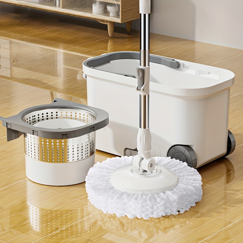 1pc Space-Saving Folding Mop Bucket With Foot Massager - Perfect