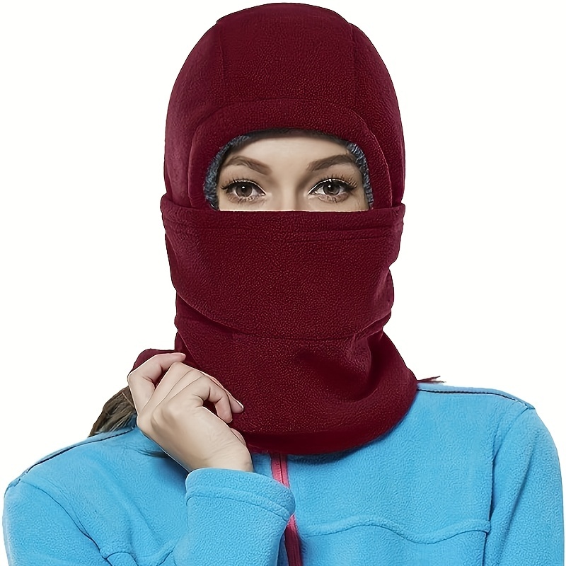 Cheap Plush Hood,Sherpa Ski Hood,Wind-Resistant Winter Face Mask,Fleece Ski  Mask for Men and Women,Sherpa Hood