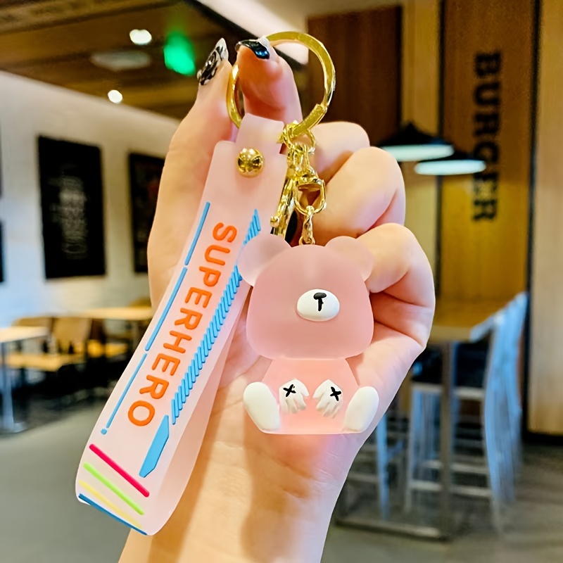 Kawaii Mini Bag Keychain Creative Keyring Women Car Purse Pendant  Keyholders Gift PU Leather Small Handbag Coin Purses - AliExpress