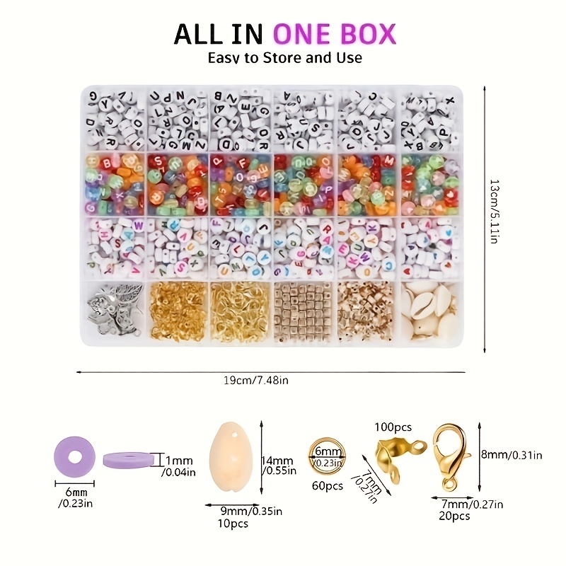 Kit créatif bracelet Perles d'argile polymère - Coquetteries -  creapitchoune