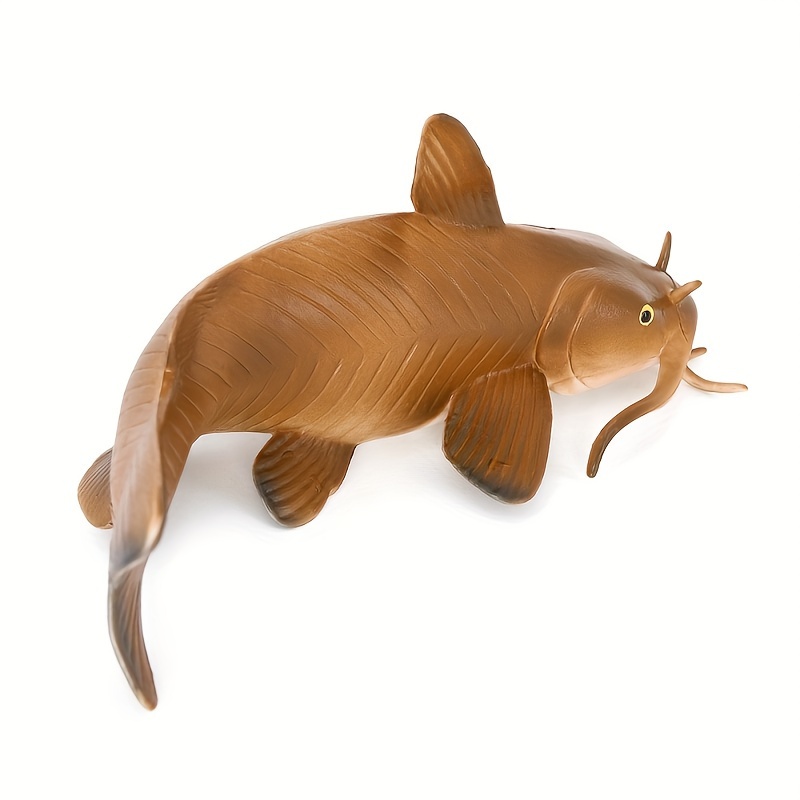 Christmas Halloween New Year Gift Creative Toys, Simulated Animal Models,  Creative Freshwater Fish Catfish, Bearded Silver Carp Cognitive Toy Decorati