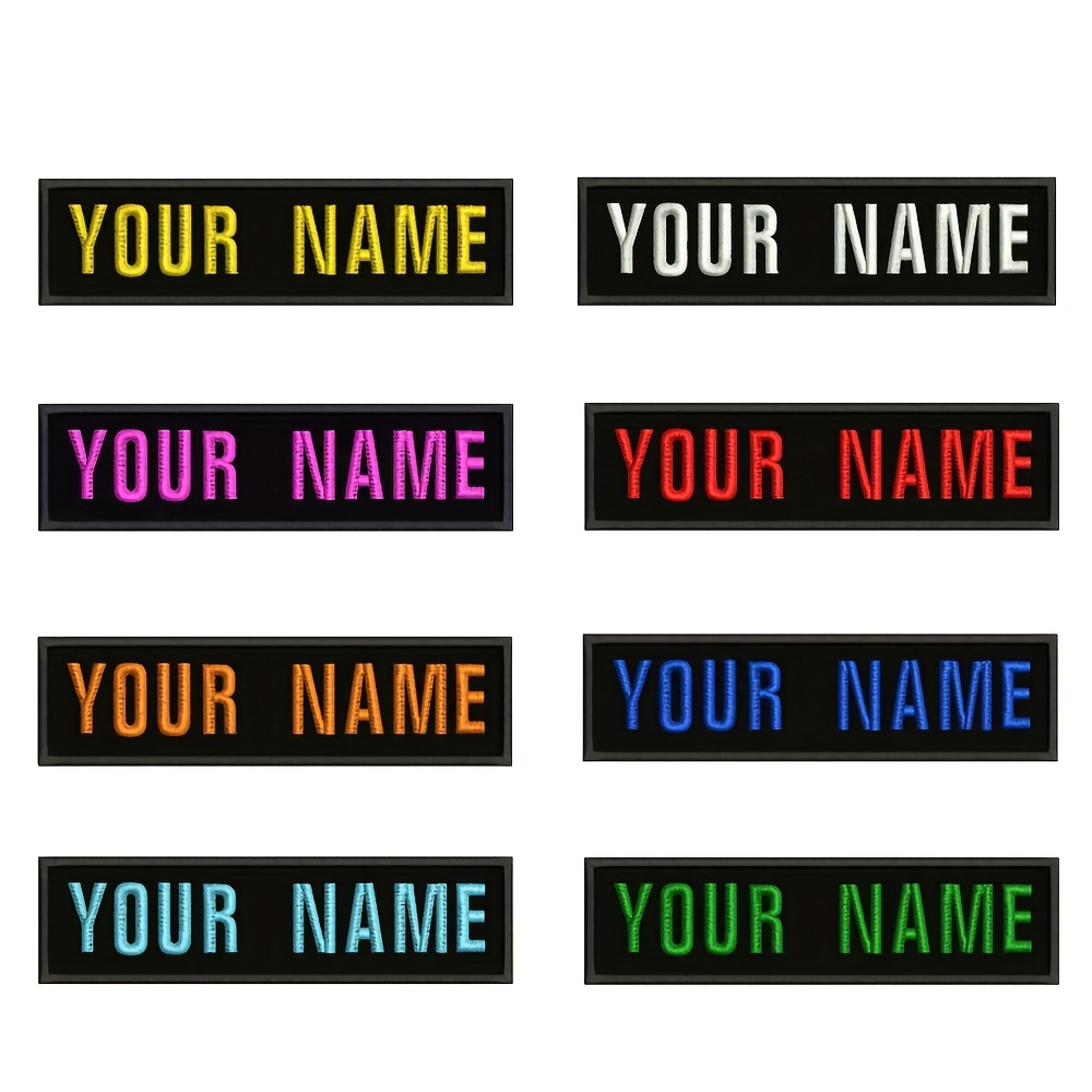 Customizable Personalized Dog Harness Patches With Name And - Temu