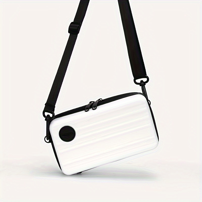 Women Mini Suitcase Shape Crossbody Bag