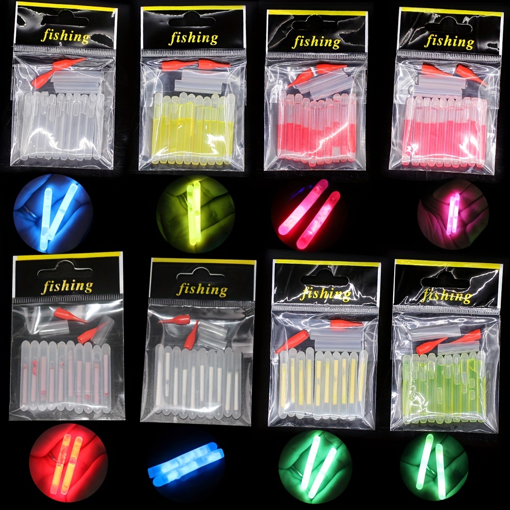 Bag Luminous Fishing Glow Sticks For Night Fishing Bright - Temu Canada