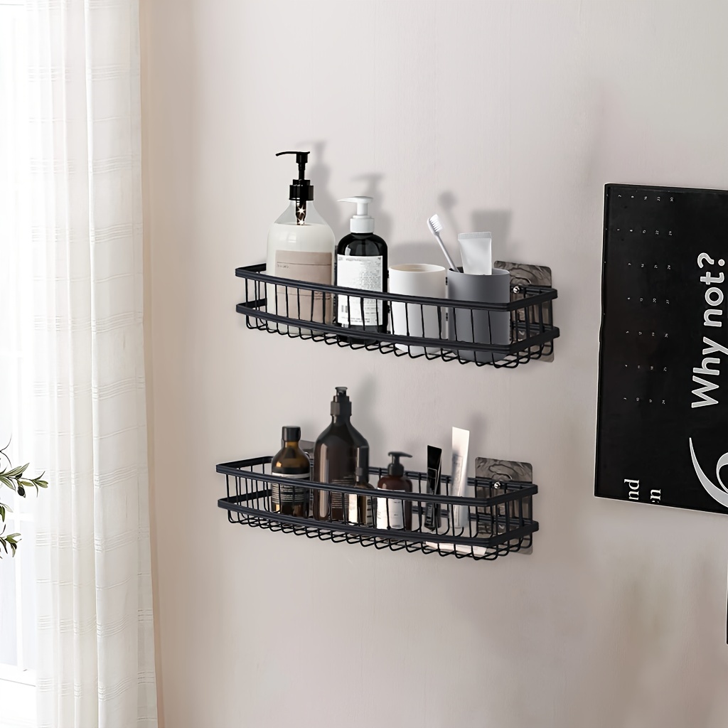 Bathroom Shelf Floating Shelves Shower Caddy, Aesthetic Room Decor