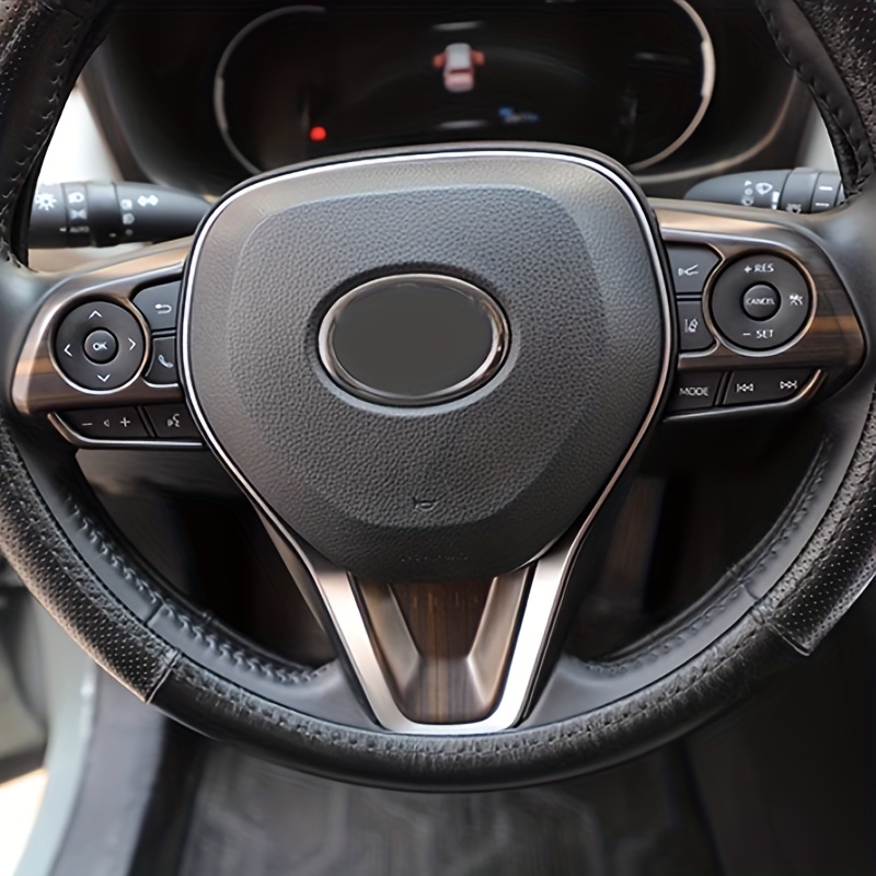 Car Interior Accessories Carbon Fiber Car Steering Wheel Car - Temu
