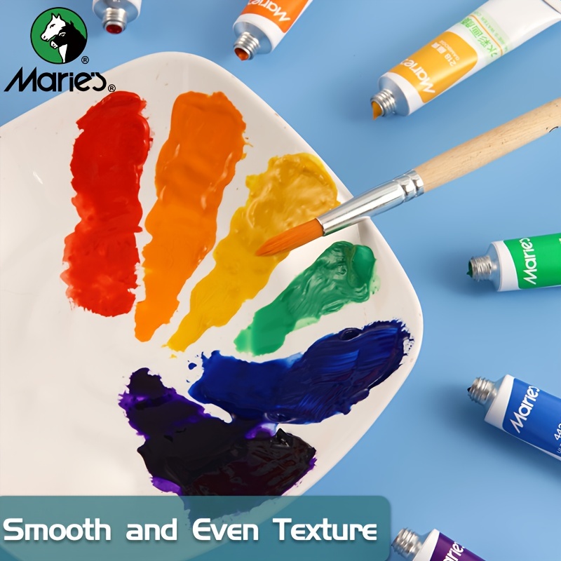 Watercolor Art Supplies And Textures Collection