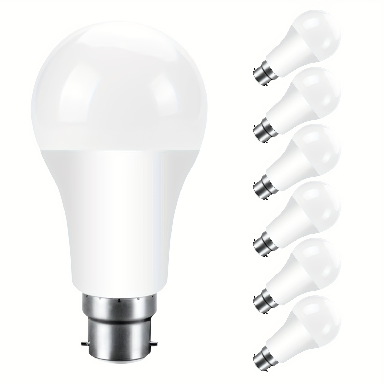 Paquete de 2 bombillas LED regulables de carga automática para el hogar, 7  W, E27, funciona con pilas, lámpara de emergencia con control remoto