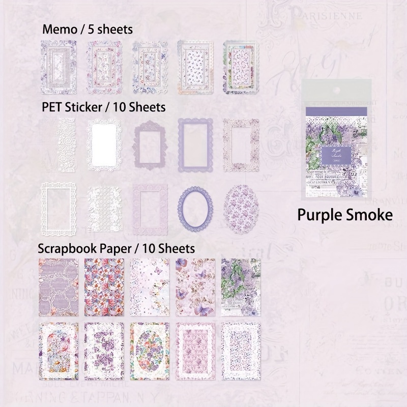 6 Sheets of Journal Stickers. Journaling Stickers, Scrapbook Supplies,  Paper Stickers, Stationery, Journaling Supplies 