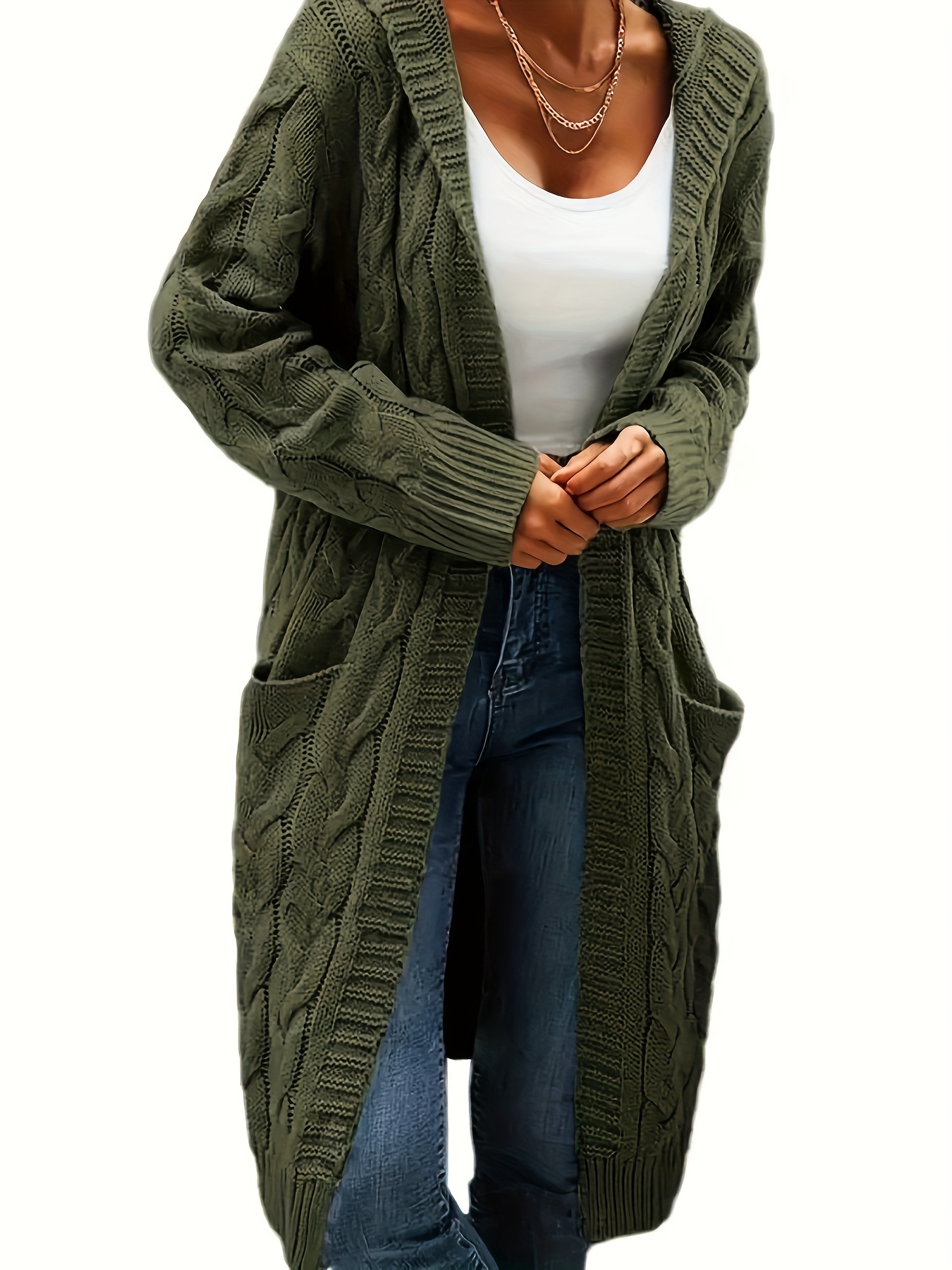 Eleganter Lässiger Cardigan