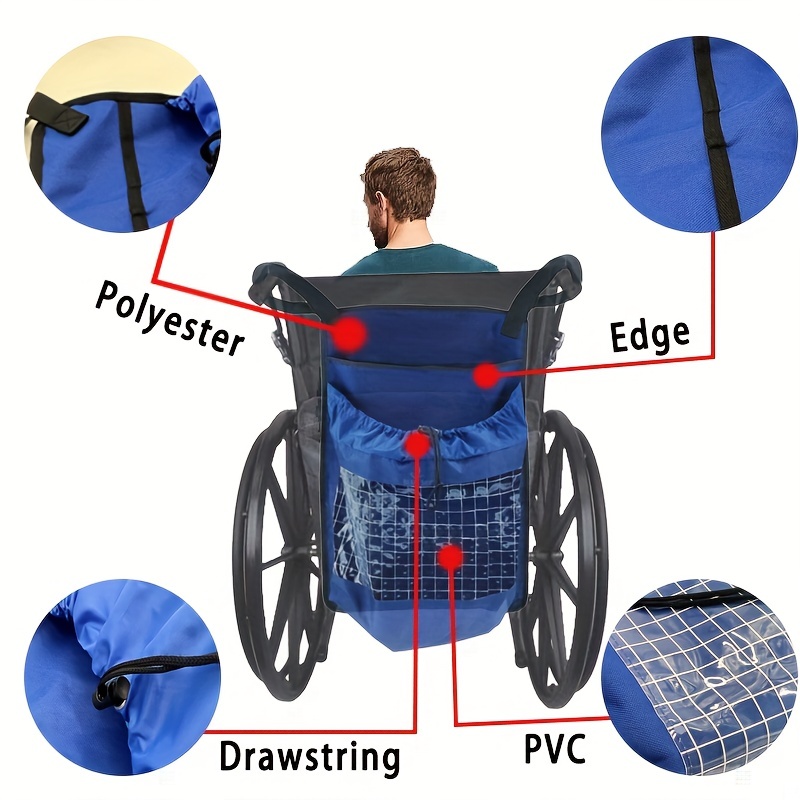 Wheelchair Bag Wheel Chair Accessories Cup Holders - Temu