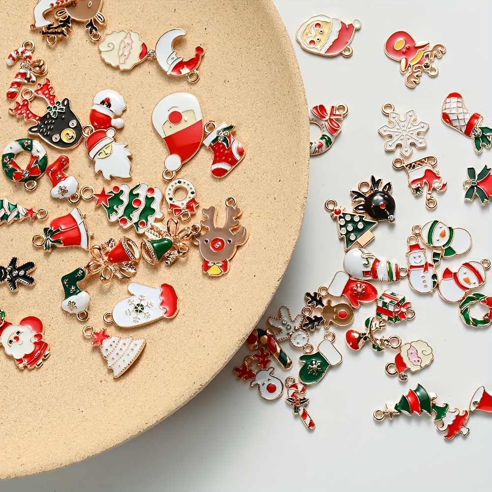 Christmas Metal Charms, Christmas Charms