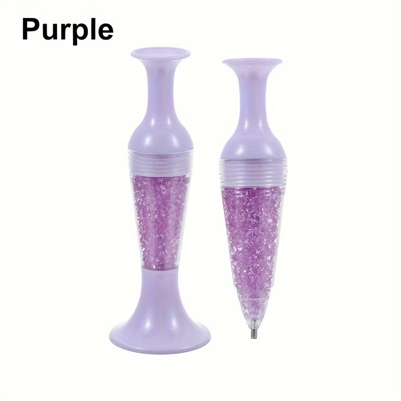 Diamond Painting Tools Diy Purple Point Diamond Tool - Temu
