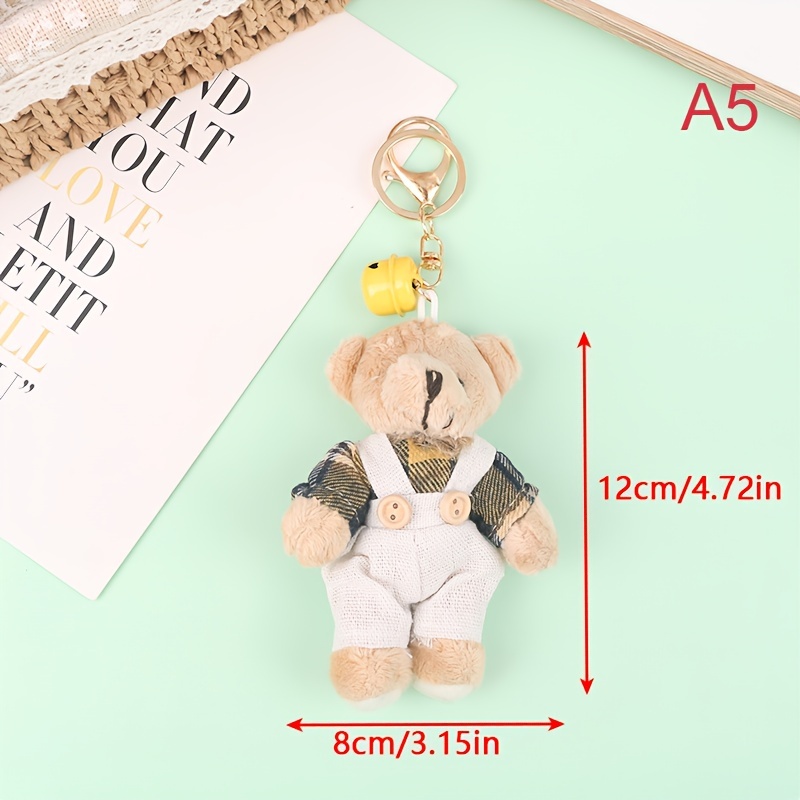 Bear Handbag Ornament Keychain