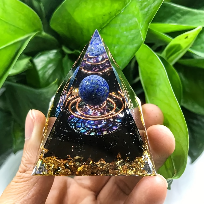 orgone pyramid positive crystal protection generator home