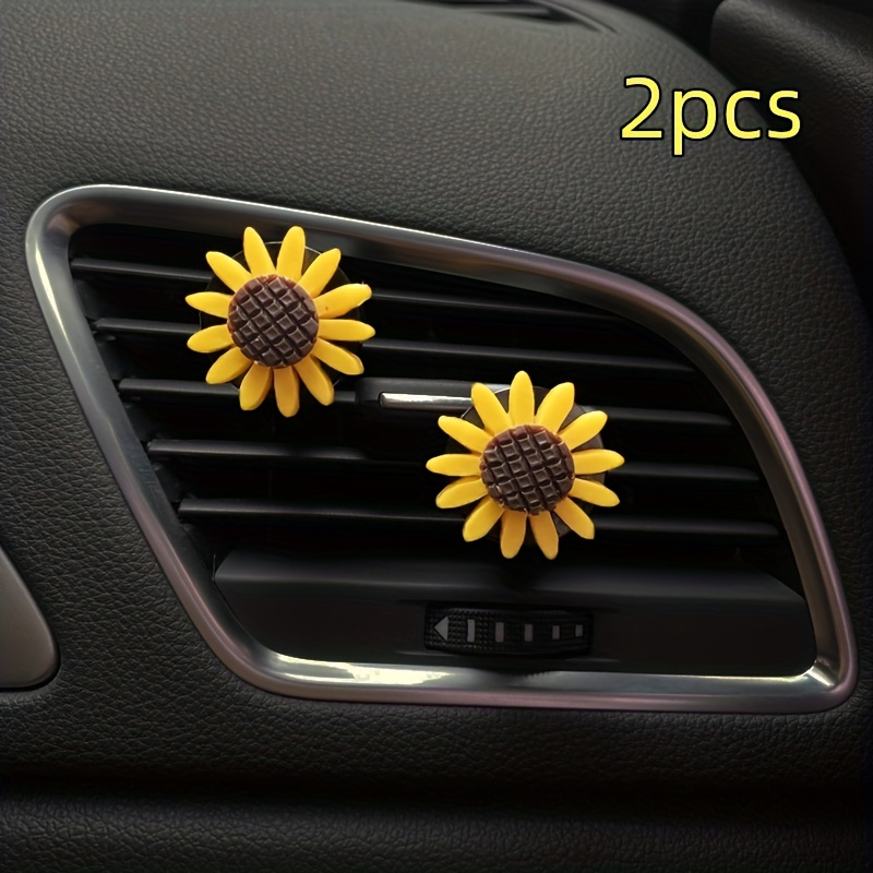Sun Flower Auto Klimaanlage Lüftung Dekoration Clip, Kein Duft