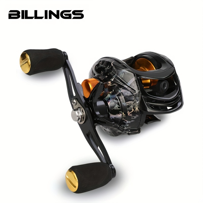 Billings Vs 200 Series 7.2:1 Gear Ratio Max Drag Baitcasting