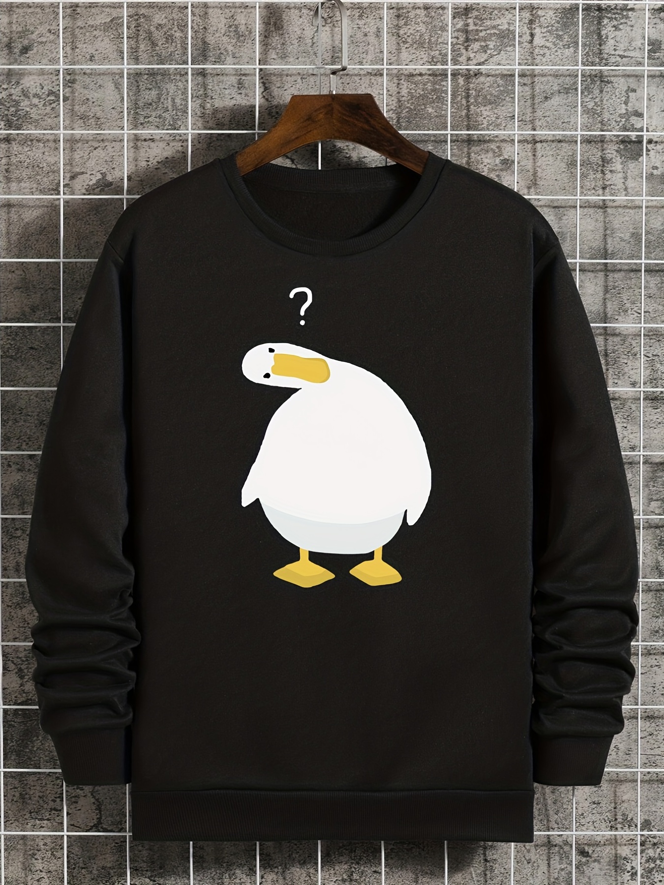 Cartoon Sweater Duck Wow Sweater Cartoon Duck Knit Sweater Women's